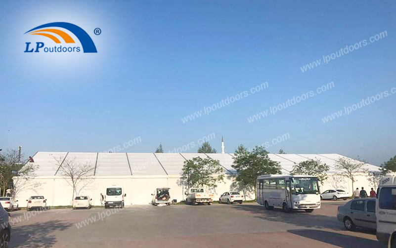 Large Temporary Building A-frame Tents Commonly Used in Tourist Attractions