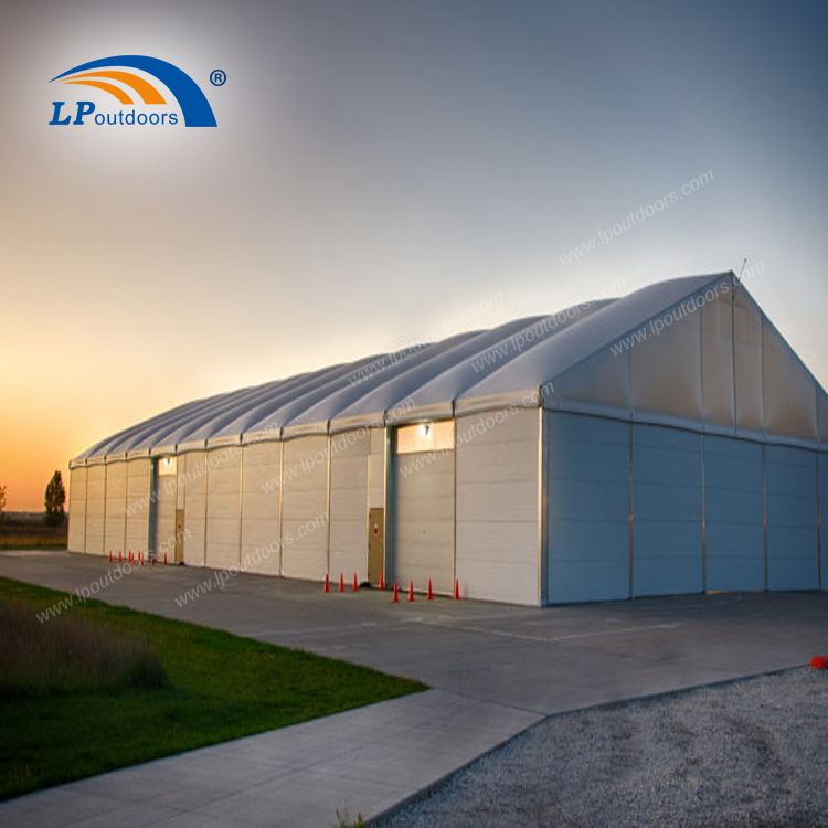 25m High Quality Heavy Duty Aluminum Frame Temporary Building for Storage